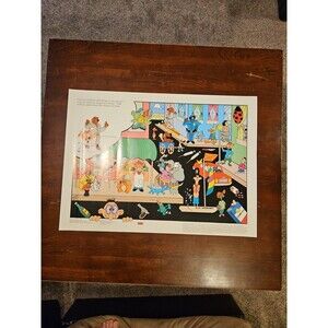 Rare McGruff Scruff 1993 Take a Bite Out of Crime Vintage 1990s Anti Drug Poster